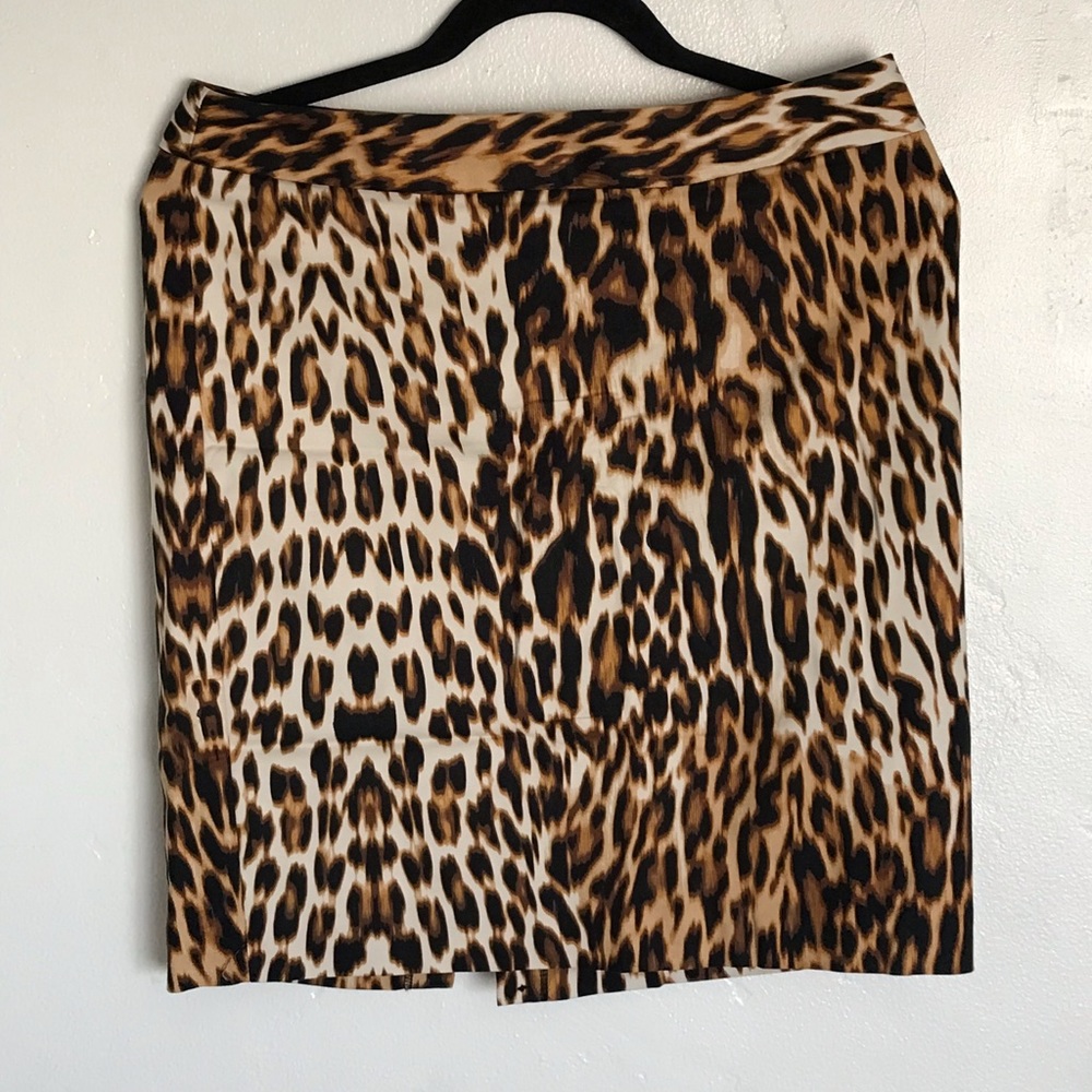 Worthington leopard print Skirt